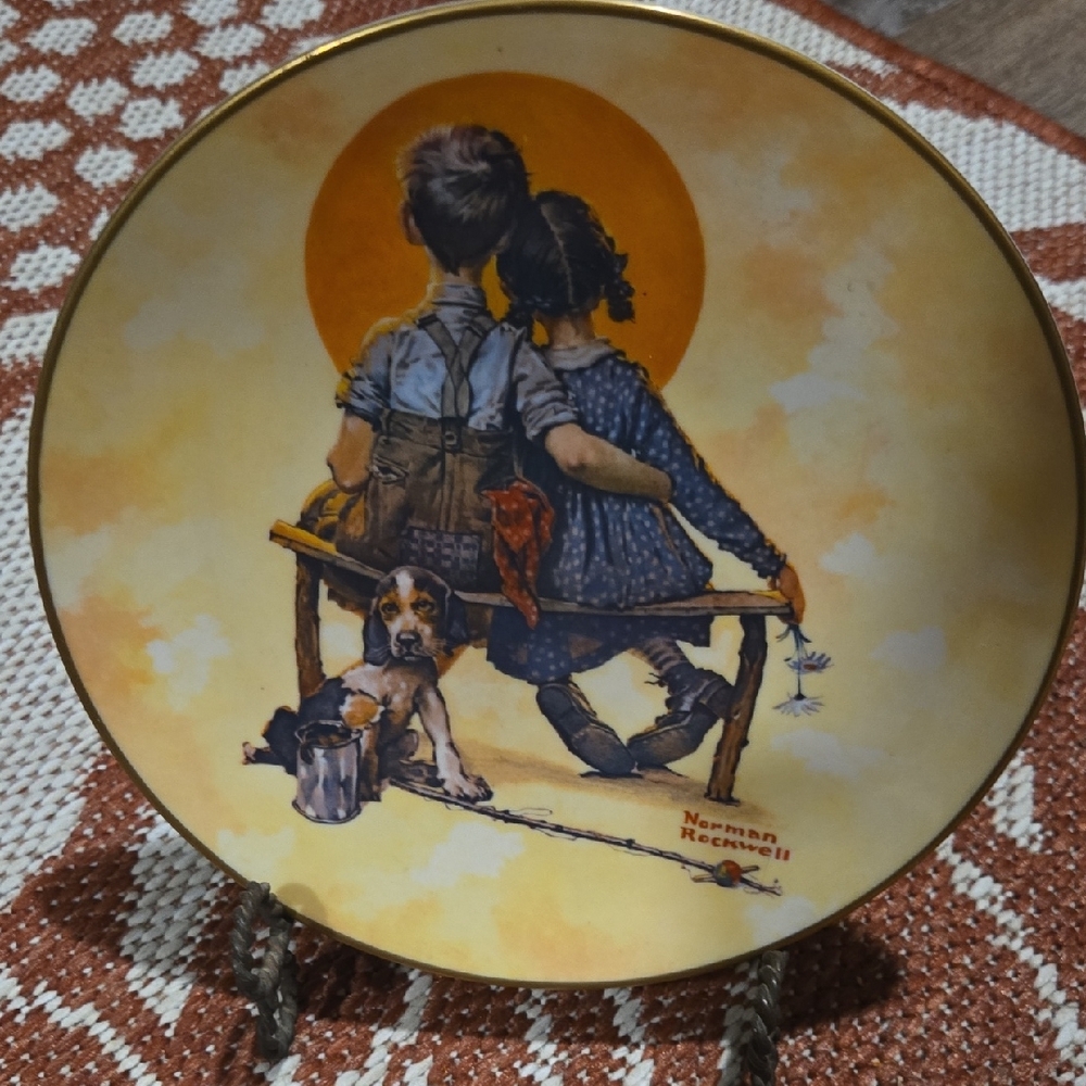 Puppy Love  Plate